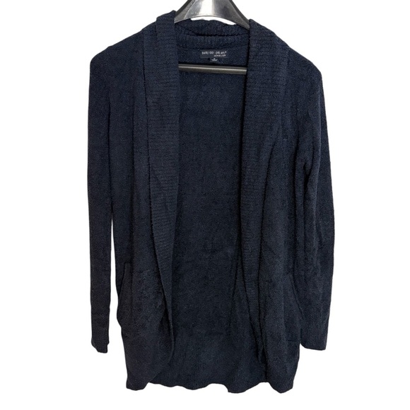 Barefoot Dreams Sweaters - Barefoot Dreams Cozy Chic Lite Circle Cardigan Navy Color Long Sleeve Sz M